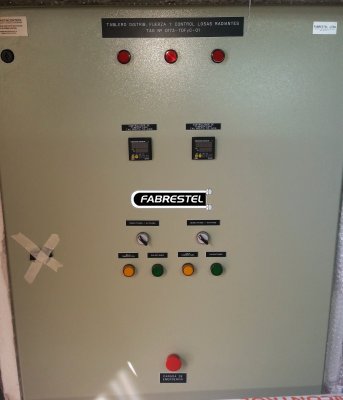 Tablero FyC para Cintas Calefactoras Chromalox~